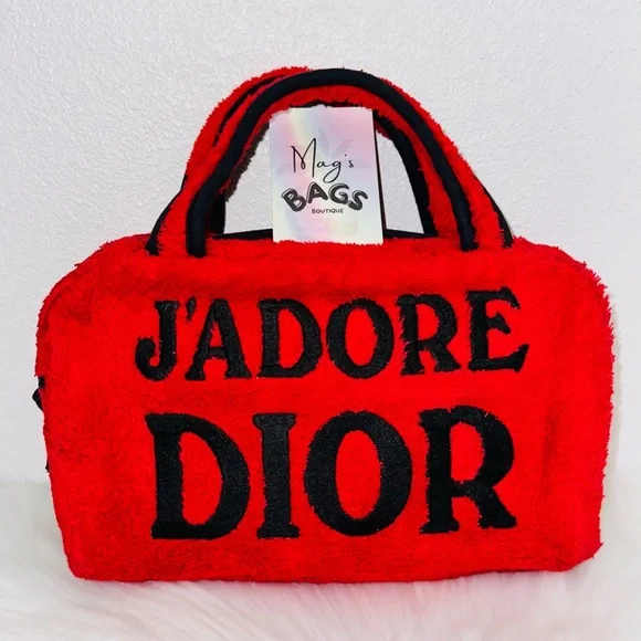 Dior: JADORE DIOR Terry Tote Bag - Picture 3 of 16